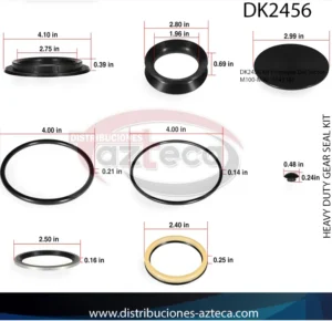 DK2456 Repuesto Sector Caja Dirección RH Sheppard M100 M90 - Imagen 3