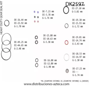 DK2597 Repuesto Caja Dirección 8898 RH SHEPPARD M100 2592442C91 5545531 - Imagen 5