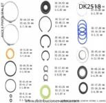 DK2518  Kit Crm Chevrolet Colorado 2Wd Gmc Canyon 4X2 (Z85)